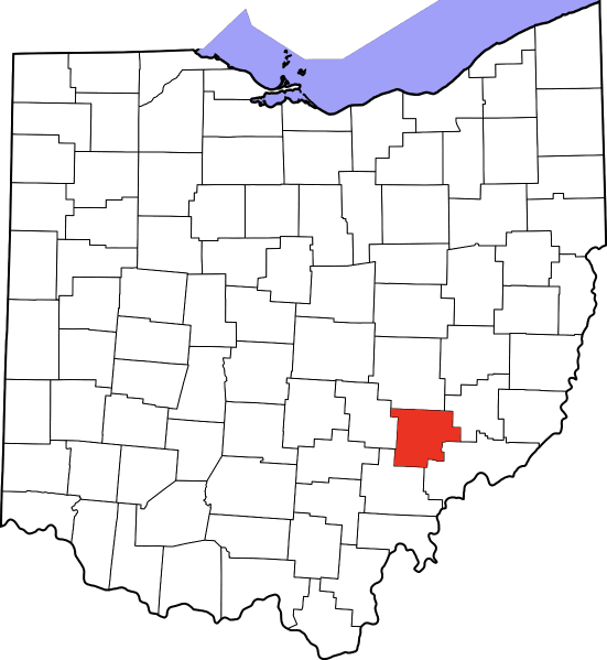 A picture displaying Morgan County in Ohio