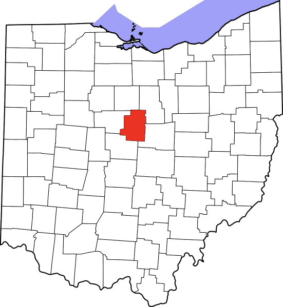 A picture displaying Morrow County in Ohio