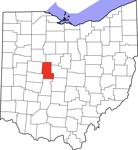 An illustration of Union County in Ohio