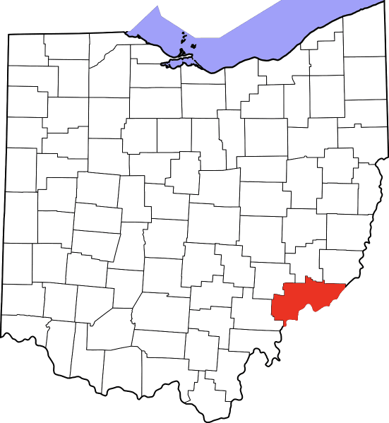 A picture displaying Washington County in Ohio