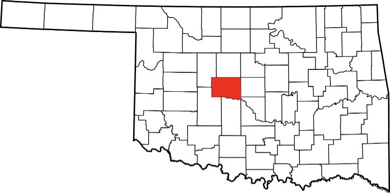 A picture displaying Canadian County in Oklahoma