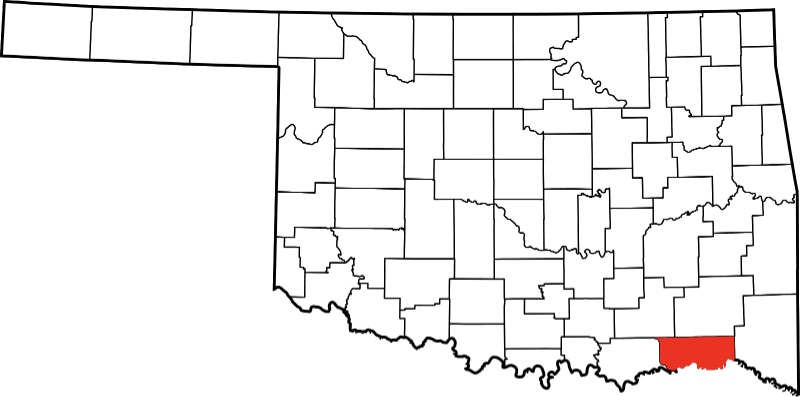 An image showcasing Choctaw County in Oklahoma