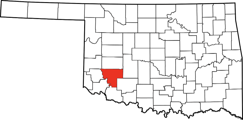 An image showing Kiowa County in Oklahoma