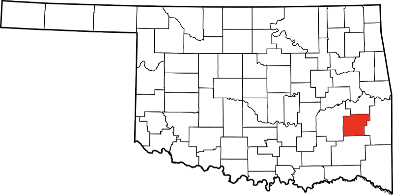 A photo of Latimer County in Oklahoma