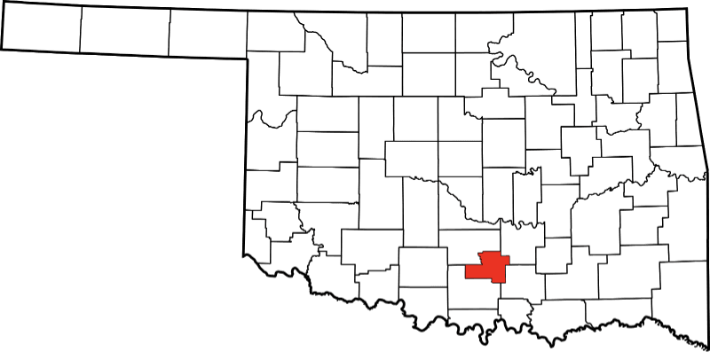A photo of Murray County in Oklahoma