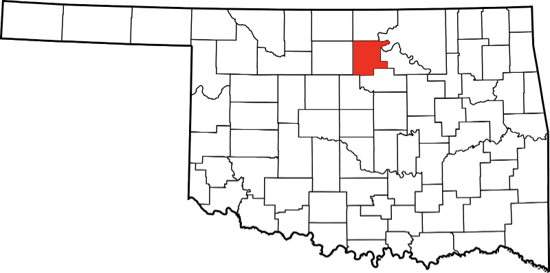 A photo of Noble County in Oklahoma