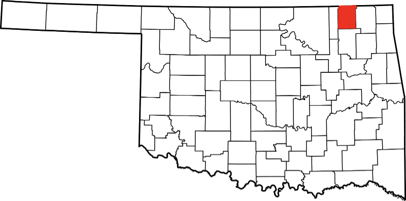 An image showing Nowata County in Oklahoma