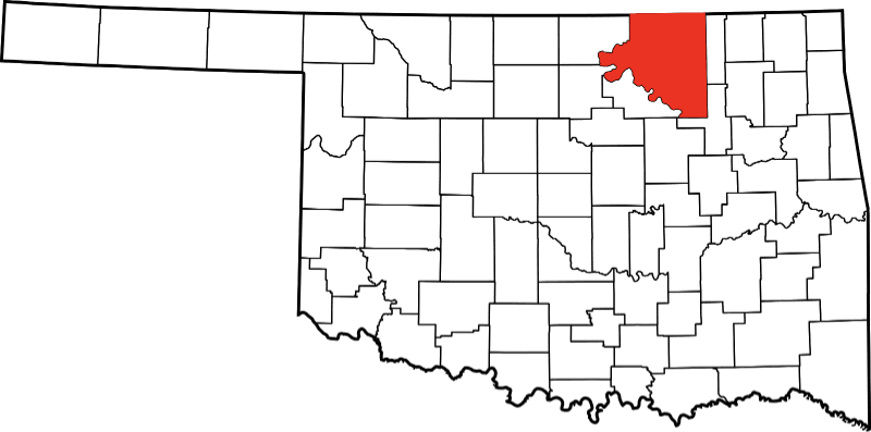 A photo of Osage County in Oklahoma