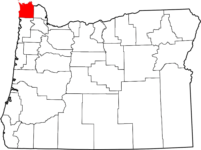 An image showcasing Clatsop County in Oregon