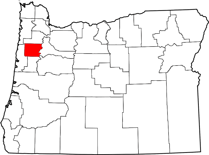 An image showing Polk County in Oregon