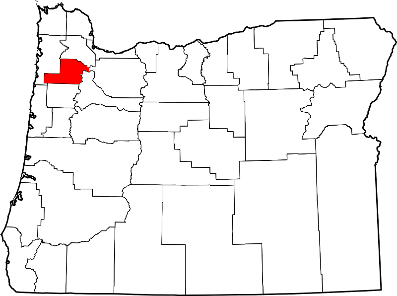 A photo of Yamhill County in Oregon