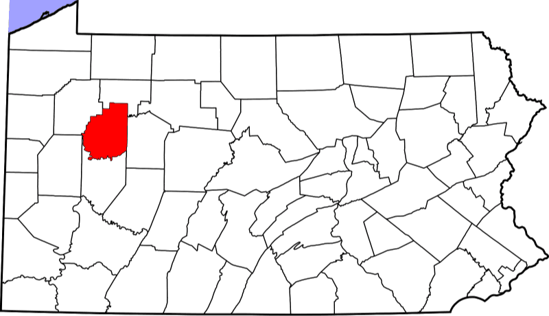 An image showing Clarion County in Pennsylvania