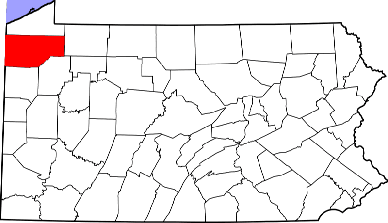 An image showing Crawford County in Pennsylvania