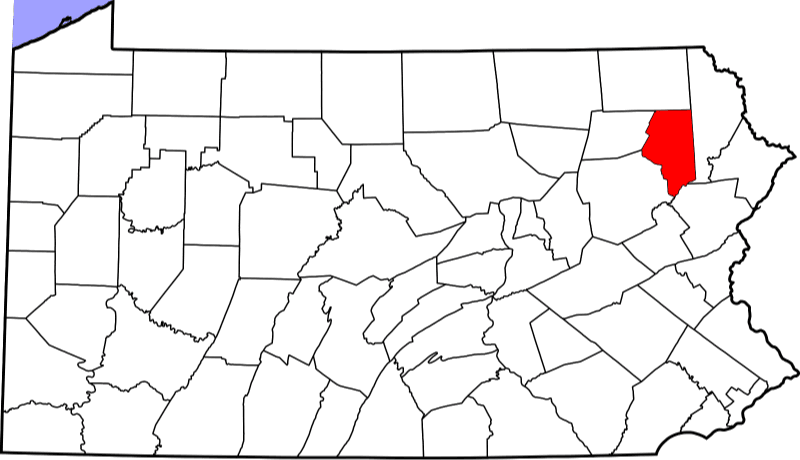 A photo of Lackawanna County in Pennsylvania