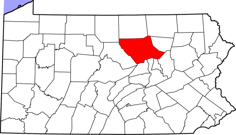 An image showing Lycoming County in Pennsylvania
