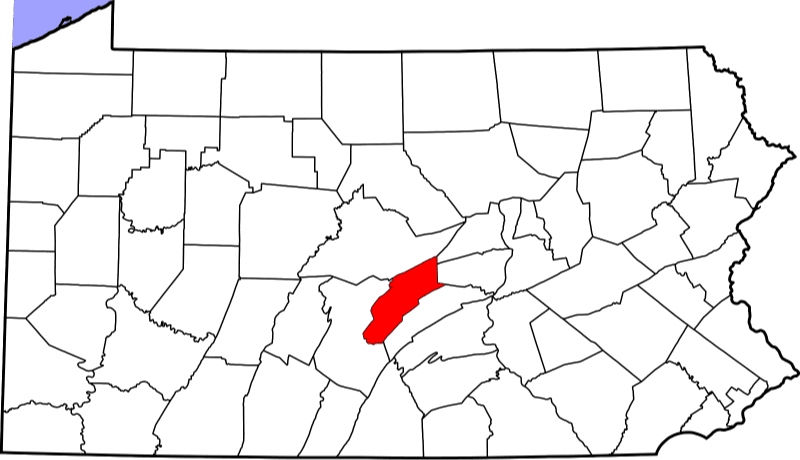 A picture displaying Mifflin County in Pennsylvania