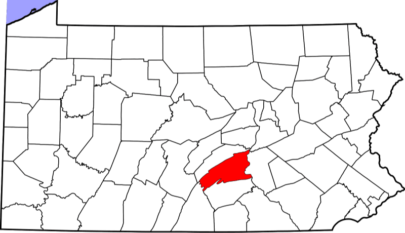 A picture displaying Perry County in Pennsylvania