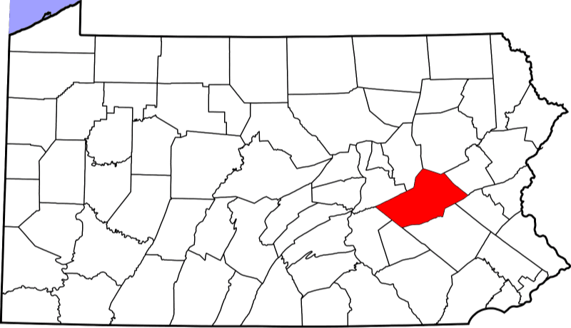 A picture displaying Schuylkill County in Pennsylvania