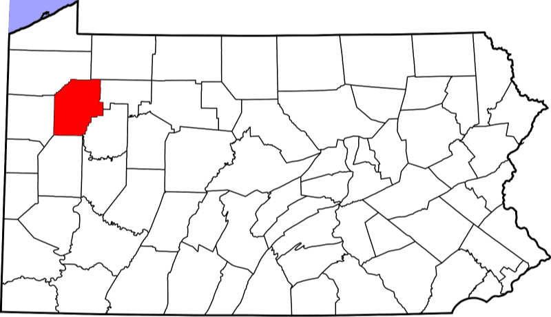 A photo of Venango County in Pennsylvania