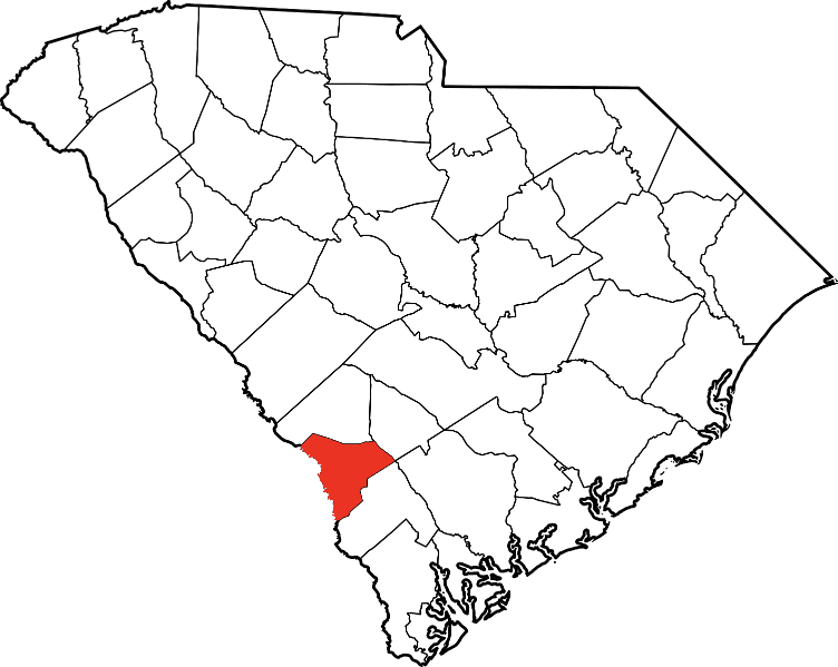 A picture displaying Allendale County in South Carolina