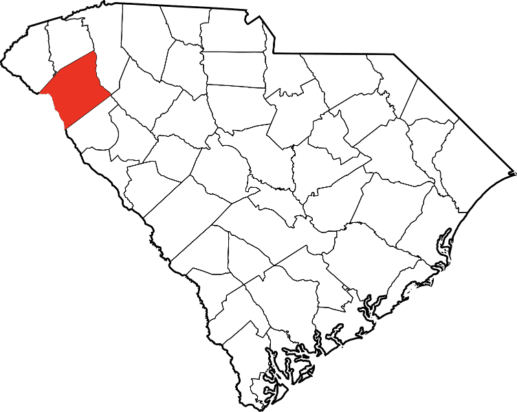 A photo of Anderson County in South Carolina