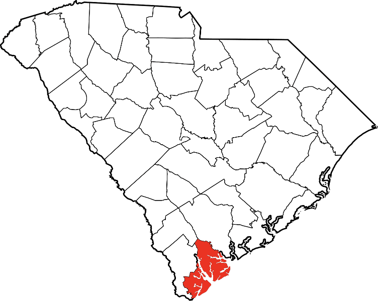 A picture displaying Beaufort County in South Carolina