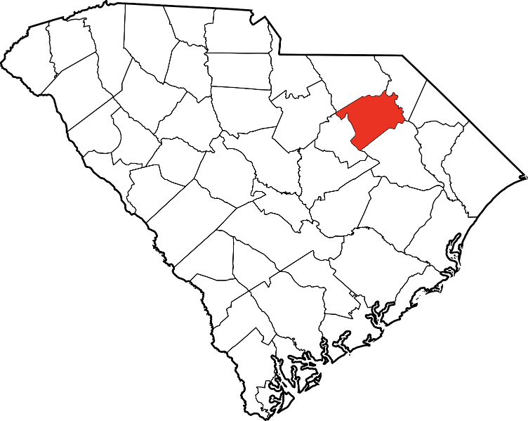 A picture displaying Darlington County in South Carolina