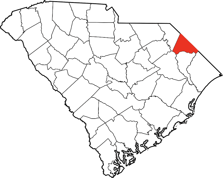 A photo of Dillon County in South Carolina