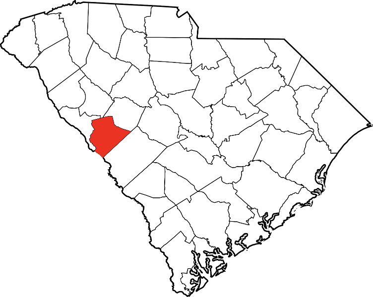 An image showing Edgefield County in South Carolina