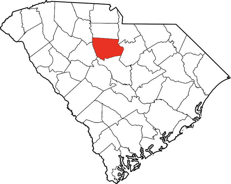 An image showing Fairfield County in South Carolina