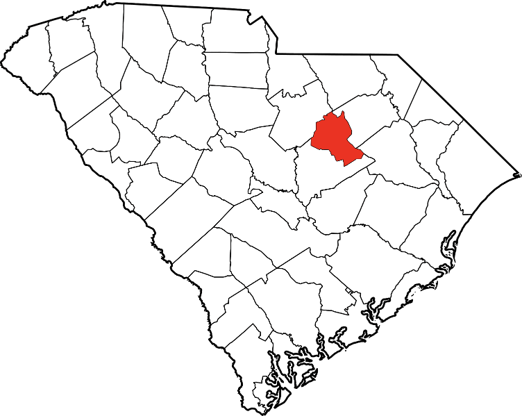 An illustration of Lee County in South Carolina