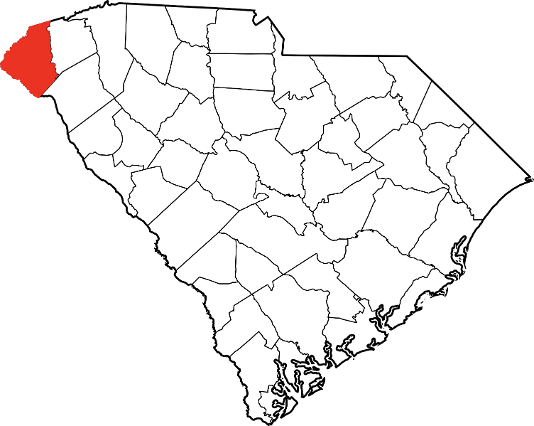 An image showcasing Oconee County in South Carolina