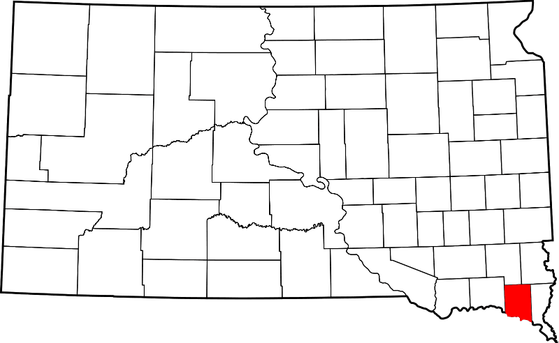 An illustration of Clay County in South Dakota