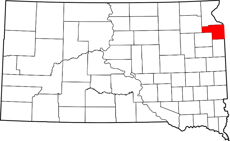 A photo of Grant County in South Dakota