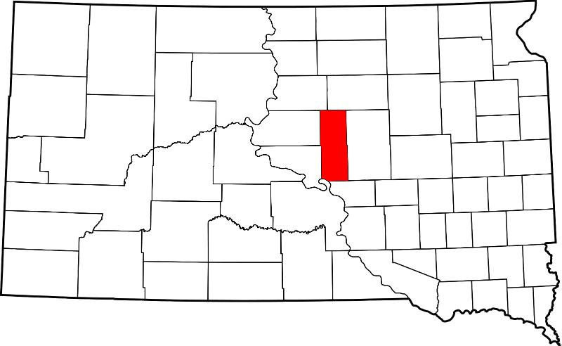 An image showing Hyde County in South Dakota