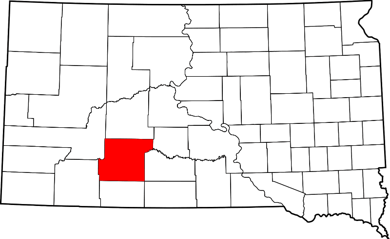 An image showcasing Jackson County in South Dakota