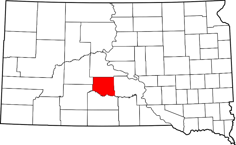 An image showing Jones County in South Dakota