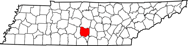 A photo of Bedford County in Tennessee
