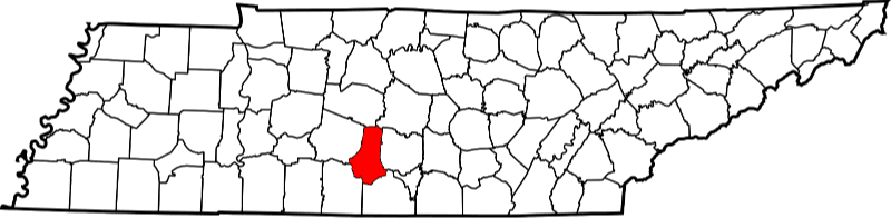 A picture displaying Marshall County in Tennessee