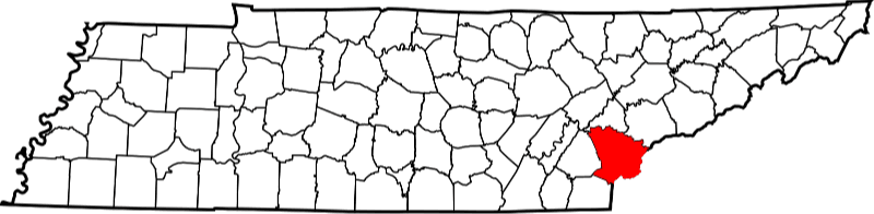 A picture displaying Monroe County in Tennessee