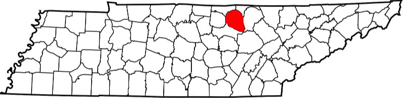 A photo of Overton County in Tennessee