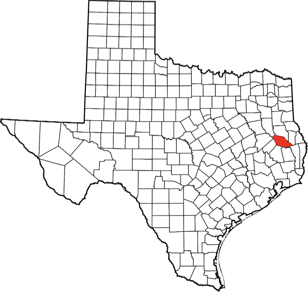 A photo of Angelina County in Texas