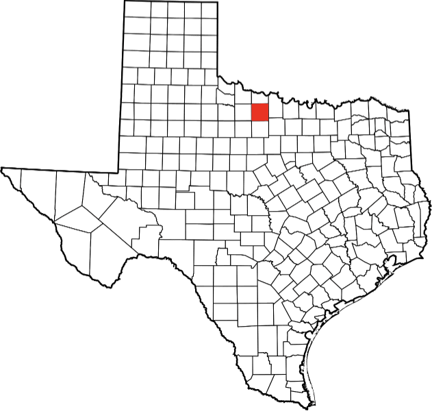An image showing Archer County in Texas