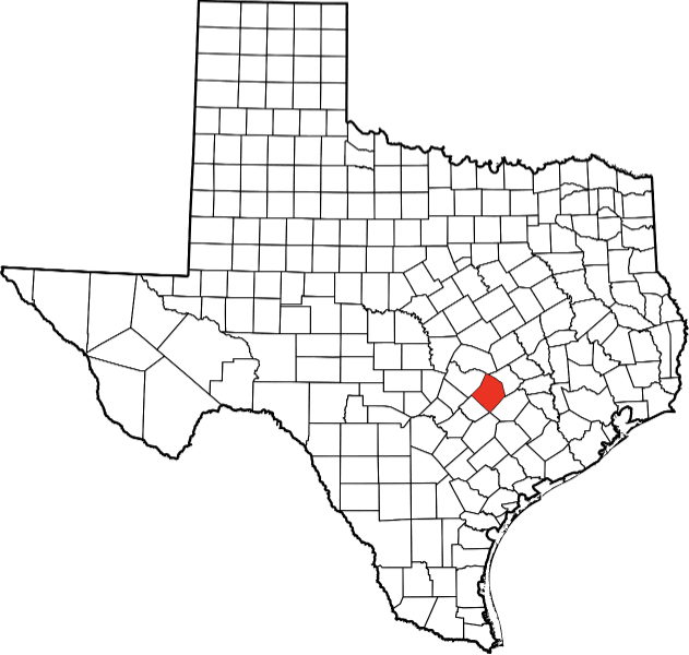 A picture displaying Bastrop County in Texas