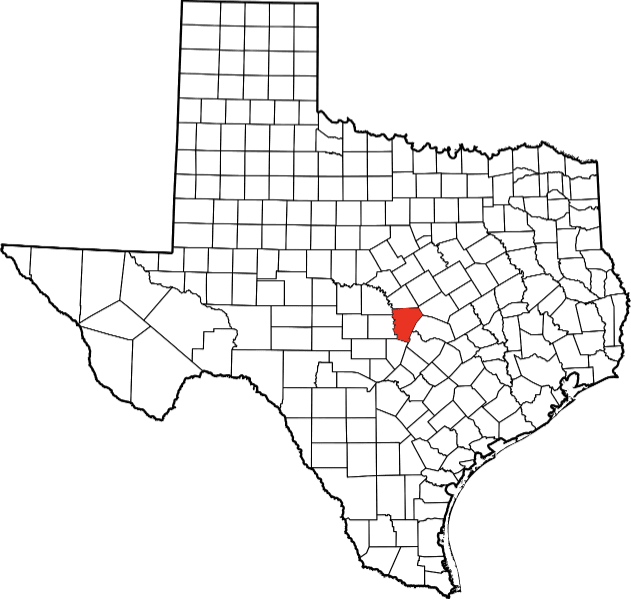A photo of Burnet County in Texas