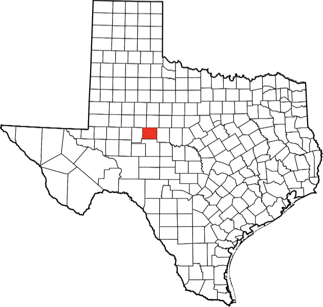 A photo of Coke County in Texas