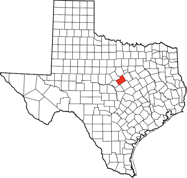 An image showing Hamilton County in Texas
