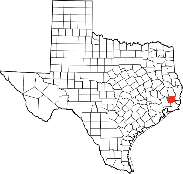 A photo of Hardin County in Texas