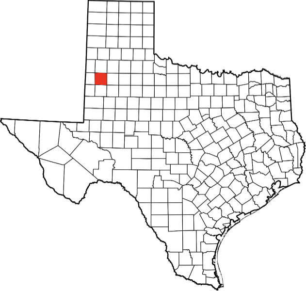 An illustration of Hockley County in Texas