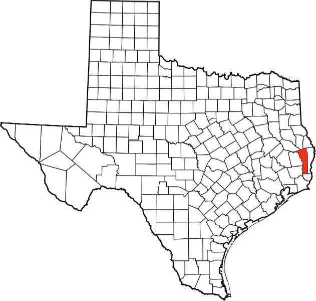 An image showing Jasper County in Texas